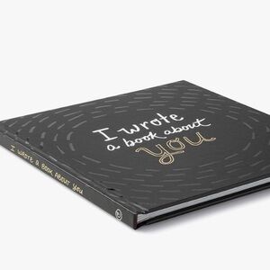 NWT “I Wrote A Book About You.”-by MH Clark. A fill-in-the-blank keepsake book📖